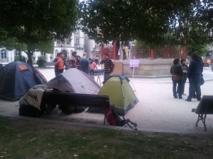 Zona de acampada na #acampadalugo