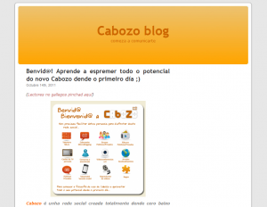 Cabozo blog
